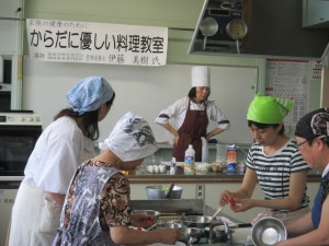 からだに優しい料理教室① (4)