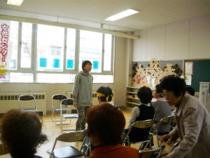 座ってリフレッシュ
