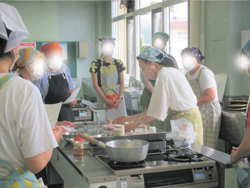 季節のお料理教室夏の様子2