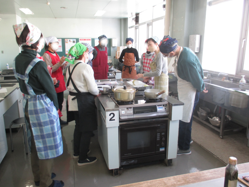 からだに優しい料理の様子1