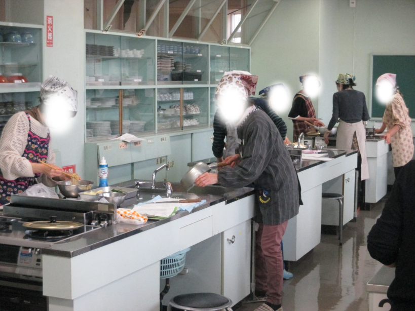 料理教室の様子